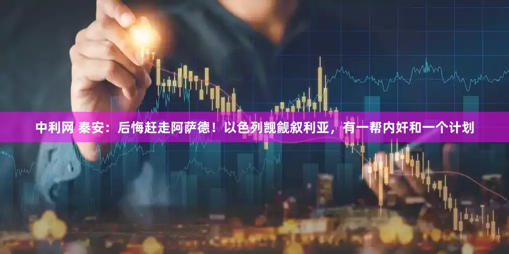 中利网 秦安：后悔赶走阿萨德！以色列觊觎叙利亚，有一帮内奸和一个计划