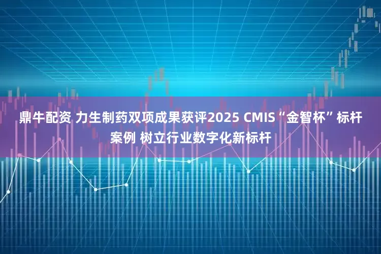 鼎牛配资 力生制药双项成果获评2025 CMIS“金智杯”标杆案例 树立行业数字化新标杆