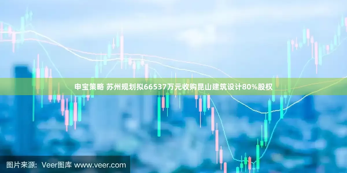 申宝策略 苏州规划拟66537万元收购昆山建筑设计80%股权